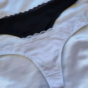 Colaless con puntilla lisa  Pack x2