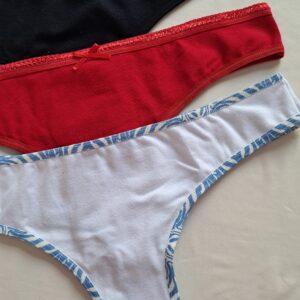 Cola less de algodón Pack x3