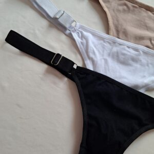 Cola less regulable  de algodón Pack x3