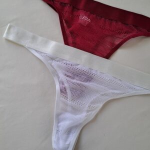 Colaless de encaje y elástico ancho. Pack x2